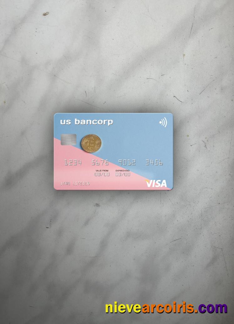 USA U.S. Bancorp Bank visa card photolook